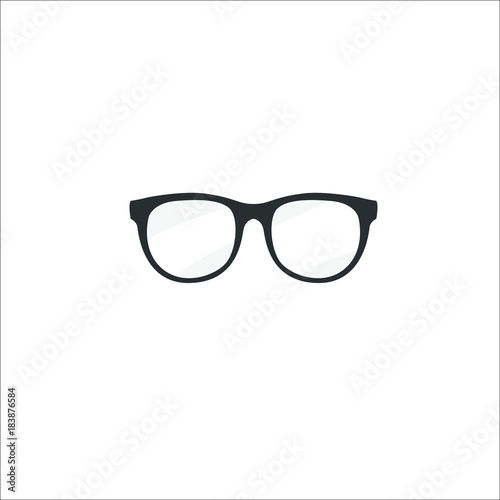 Glasses icon. Vector Illustration