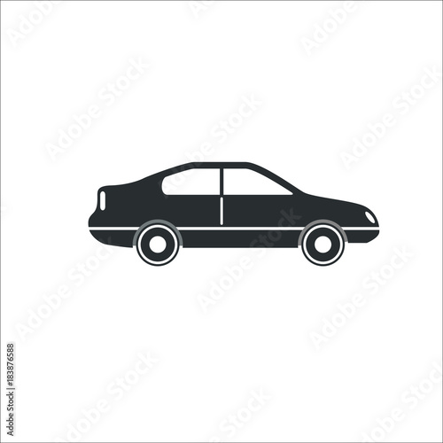 Car icon. Vector Illustration © OldWoolf