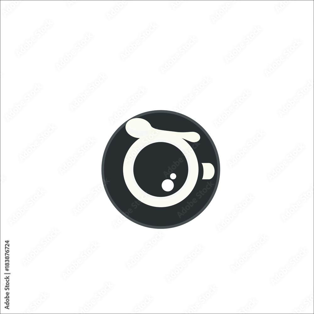 Cup of tea icon vector
