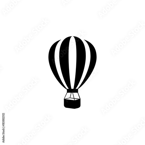 Aerostat icon. Illustration of transport elements. Premium quality graphic design icon. Simple icon for websites, web design, mobile app, info graphics