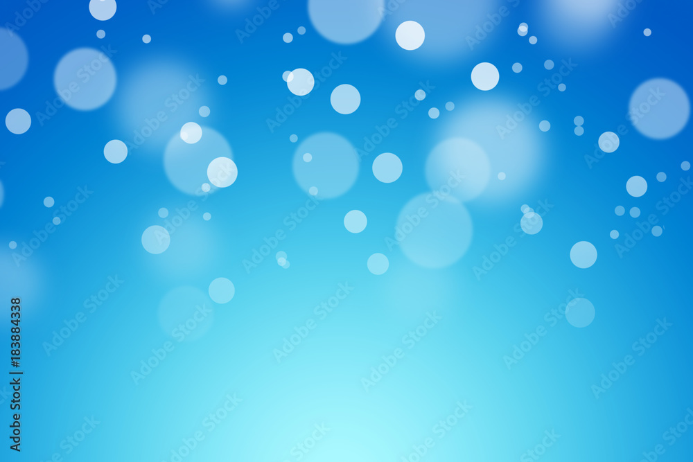 Blue color background with bokeh. Blue color background with bokeh.