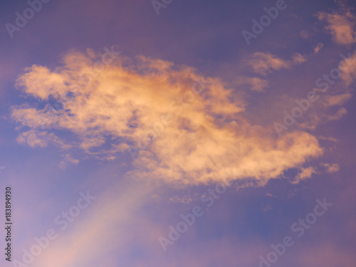 cloudy beautiful blue sky background