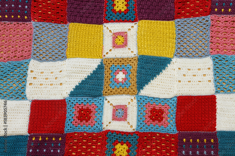 Knitted blanket Knitted blanket