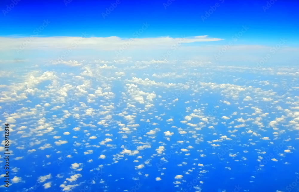 Blue sky with clouds Blue sky with clouds