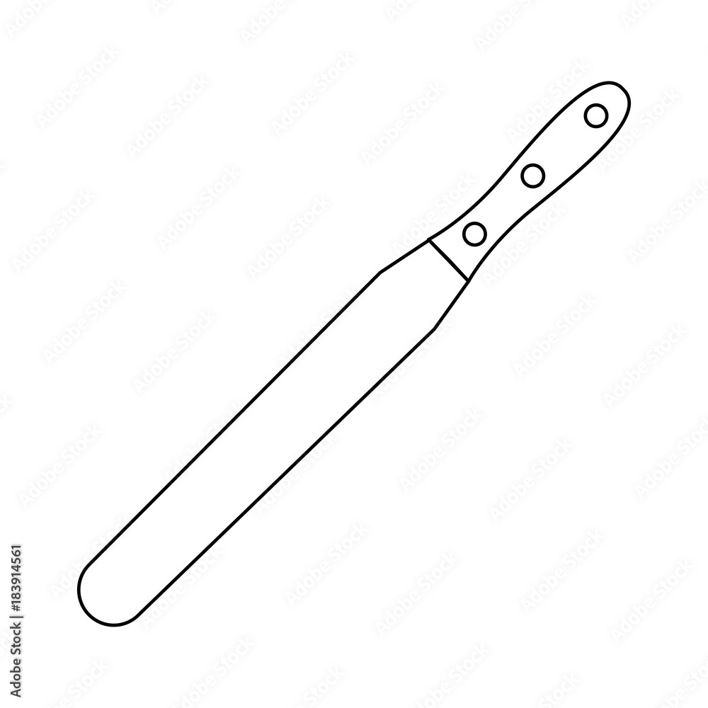 Bakery outline object Bakery outline object