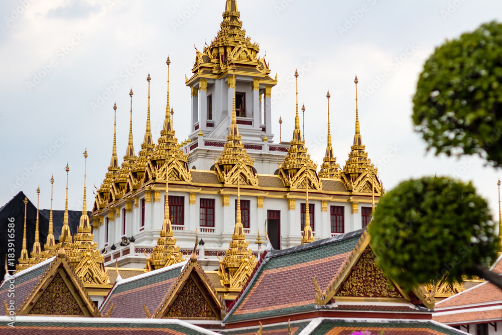 Wat Ratchanatdaram - Buddhist temple located in Phra Nakhon district, Bangkok, Thailand