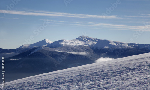 Зимние горы  © dudnik_tetiana