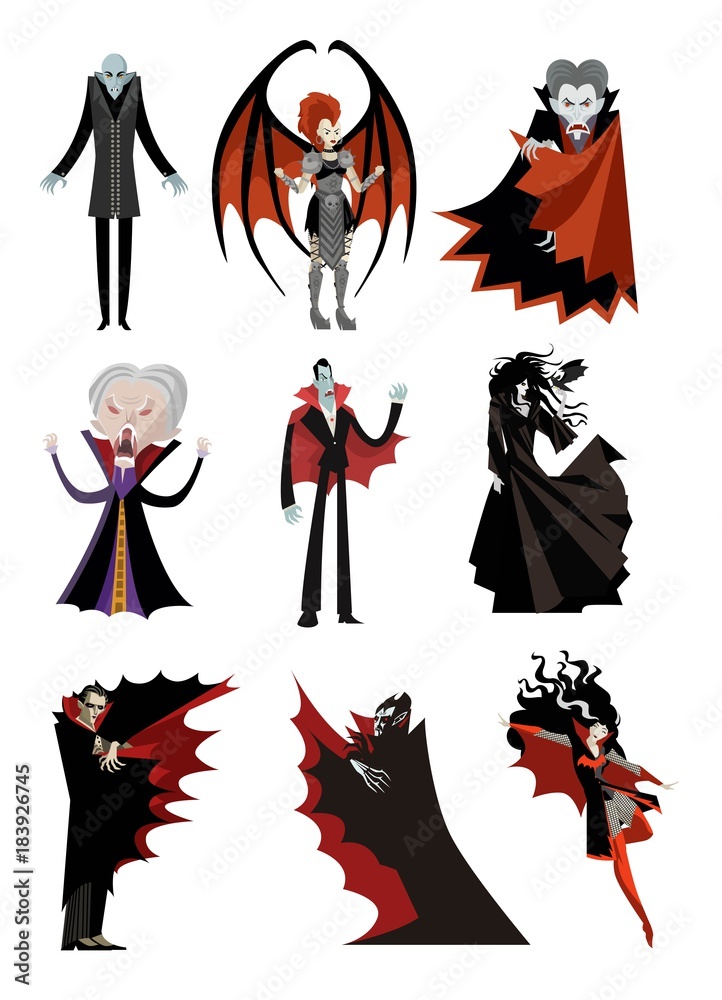 vampire characters collection