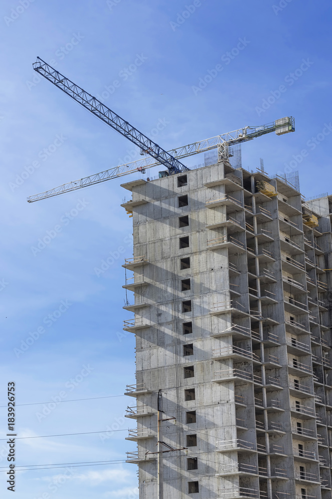 construction of a multi-storey building construction of a multi-storey building
