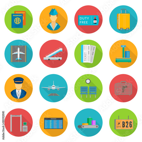 Aiport icon set