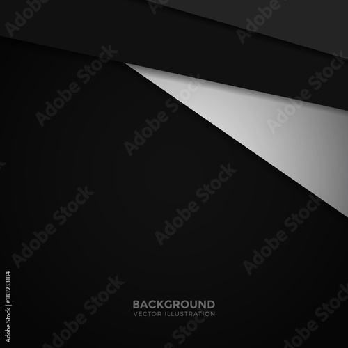 luxury black background banner vector illustration