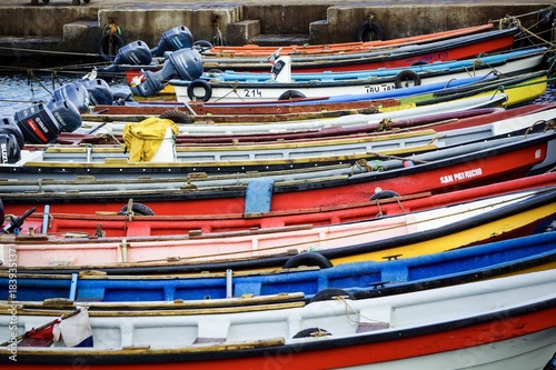 Wallpaper Mural Boats in Easter Island Torontodigital.ca