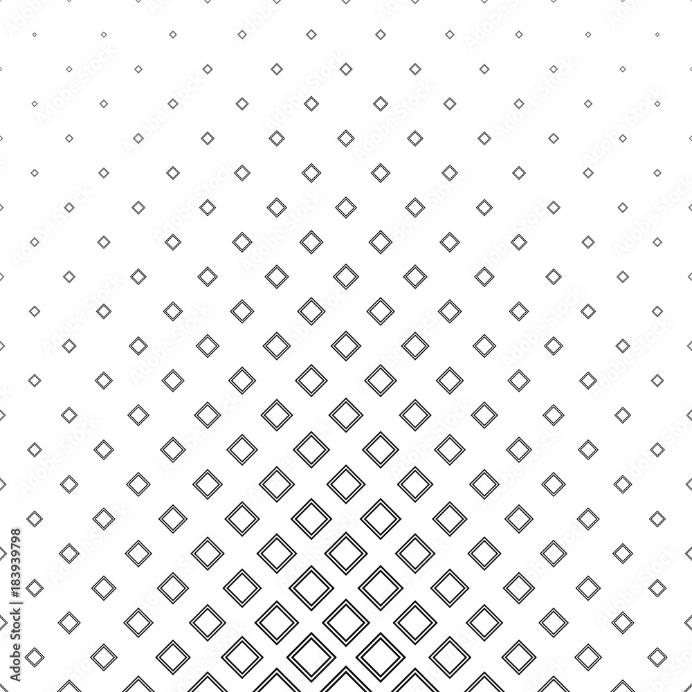 Abstract monochrome square pattern design - vector illustration Abstract monochrome square pattern design - vector illustration