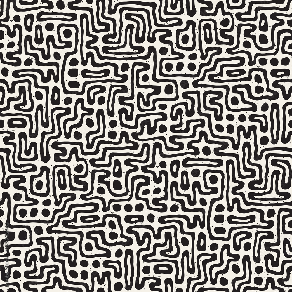 SET 50 Freehand Maze Lines I SET 50 Freehand Maze Lines I