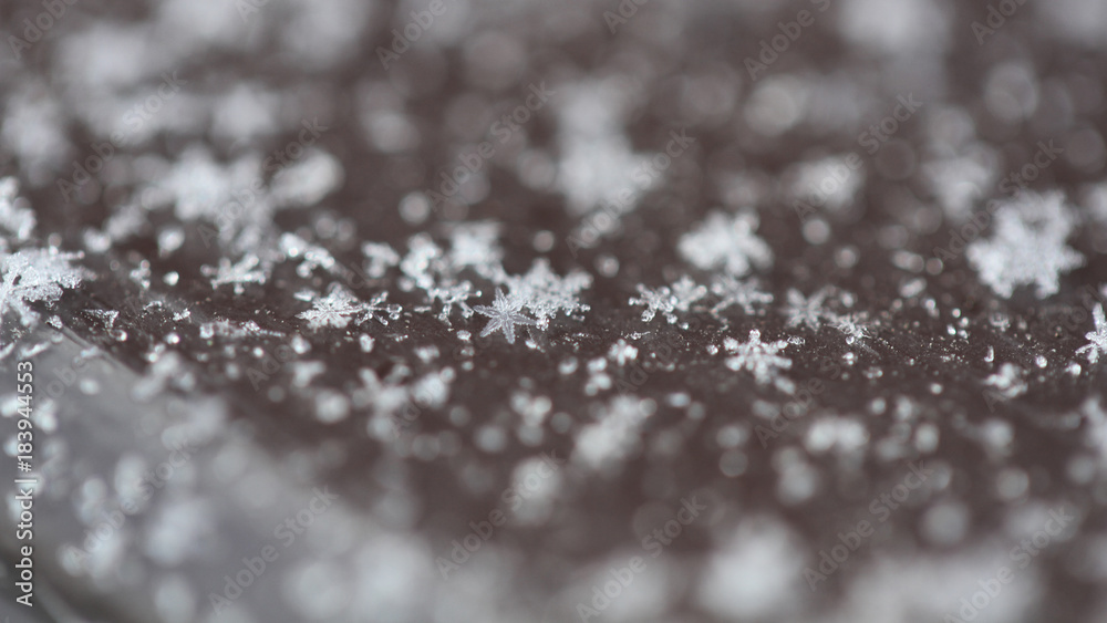 Christmas snowflakes on brown background Christmas snowflakes on brown background