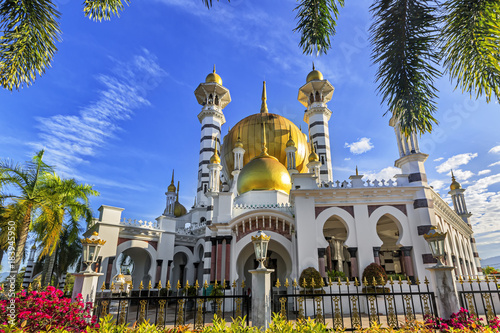 Ubudiah Mosque in Kuala Kangsar, Perak, Malaysia. photo