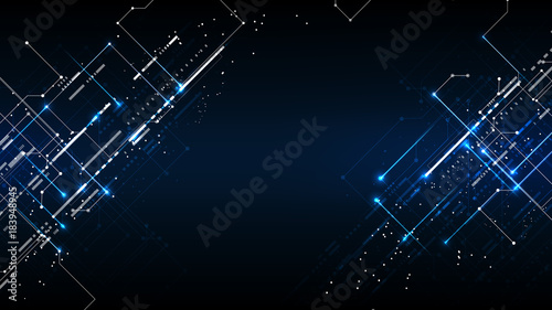 vector abstract background technology illustration communication data security