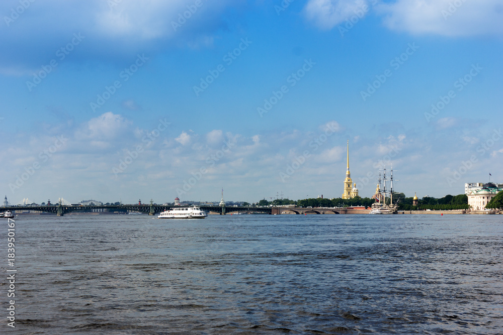 Cityscape of Saint-Petersburg