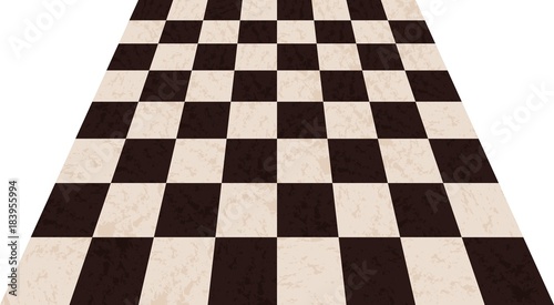 Chessboard background. Empty chess board. Board for chess playing. Vector illustration.