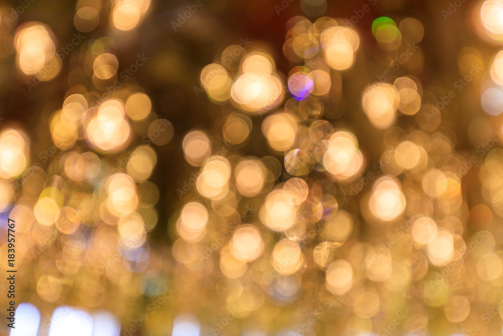 Beautiful background from bokeh light.