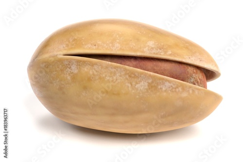 Realistic 3D Render of Pistachio Nut