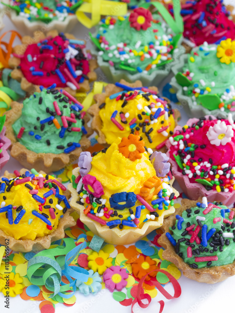 colorful cookies