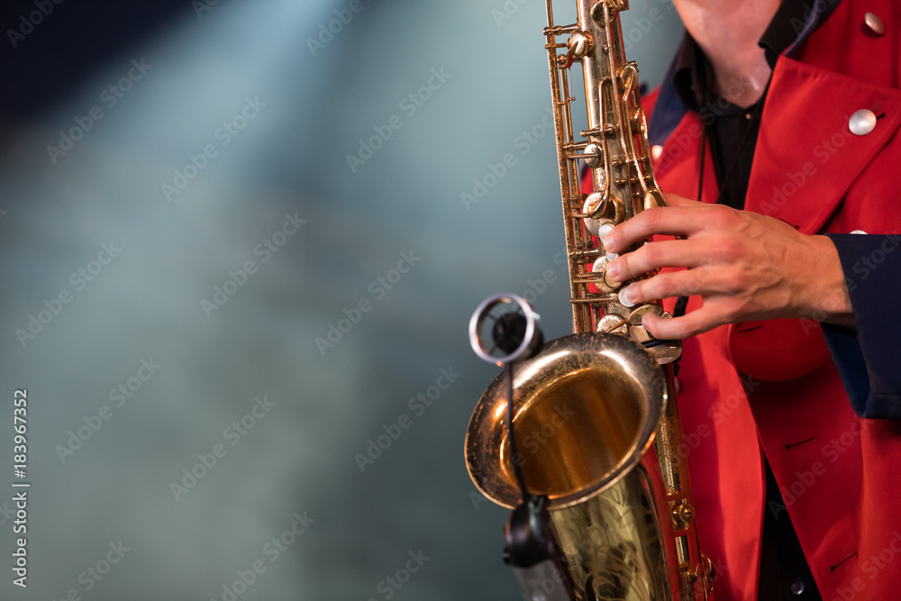Obraz premium saxophone