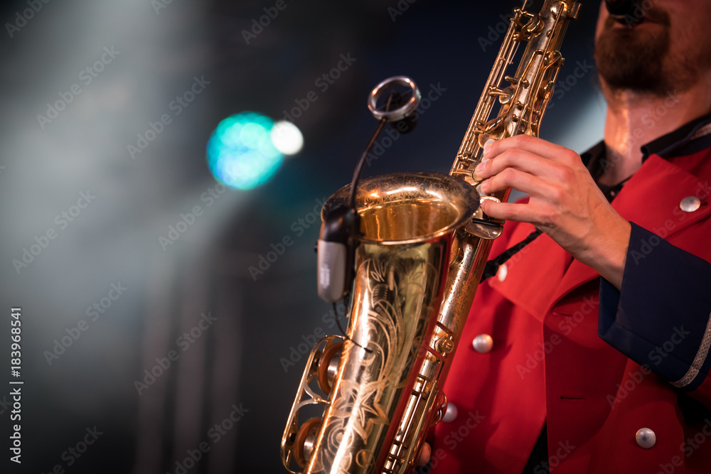 Obraz premium saxophone