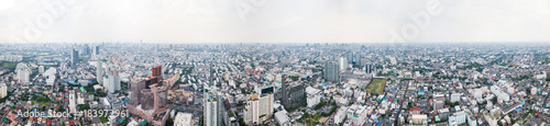 Top view of the city.