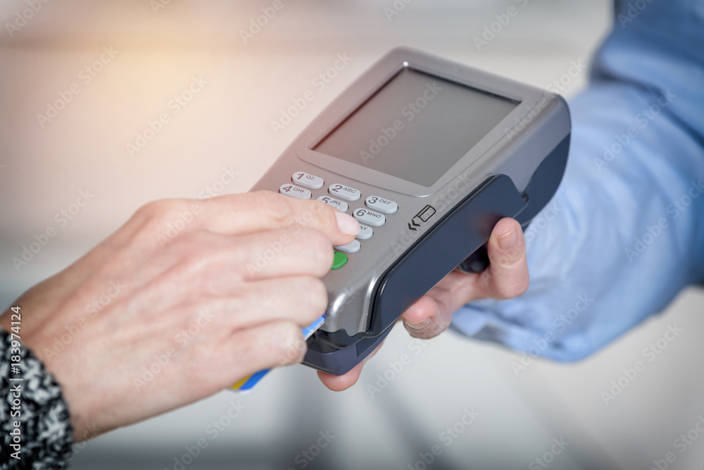 Paying with credit or debit card Paying with credit or debit card