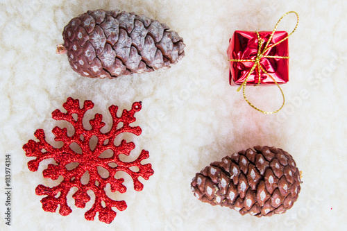food, heart, love, isolated, gift, nobody, gold, winter, ribbon, christmas, decoration, red, heart, white, gift, isolatid, celebration, closeup, xmas, ornament, sweet, ball, valentine