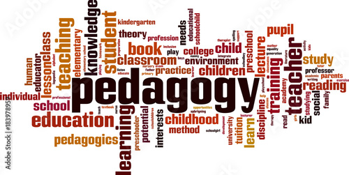Pedagogy word cloud