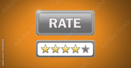 rate button and review stars
