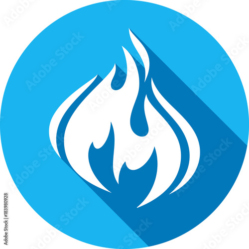 fire bonfire flame circle shape