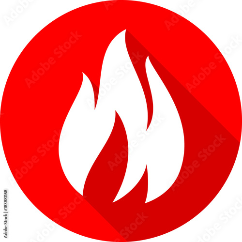 fire bonfire flame circle shape
