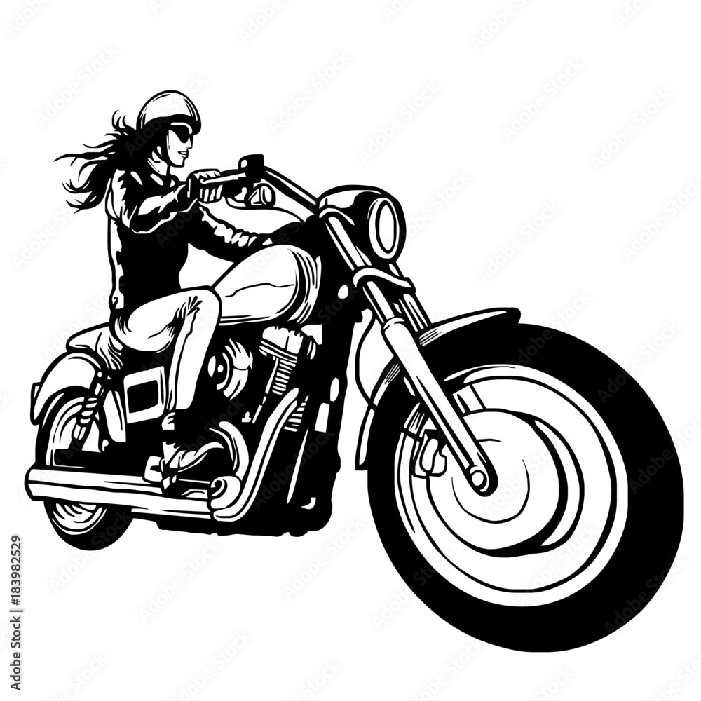 Obraz premium rowerzysta