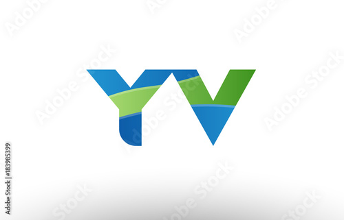 blue green yv y v alphabet letter logo combination icon design Free Download blue green yv y v alphabet letter logo combination icon design - GFXLoad