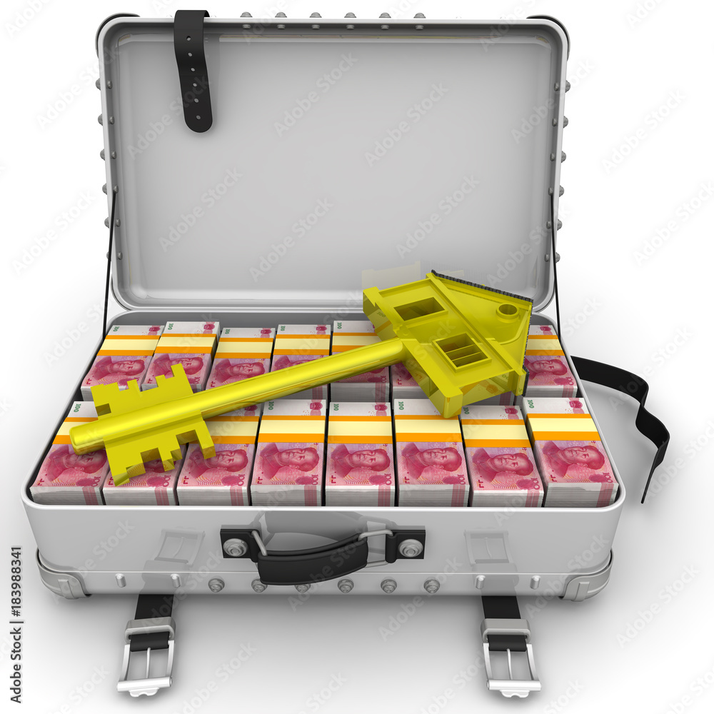 Φωτογραφία Money (Chinese yuan) for the purchase of real estate