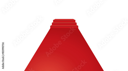 Vector illustration of Red Carpet