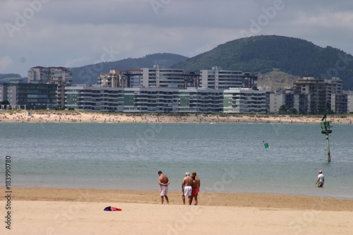 Playa de Laredo en Cantabria (España) photo