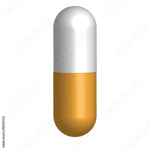 Vector illustration of Medicine ball