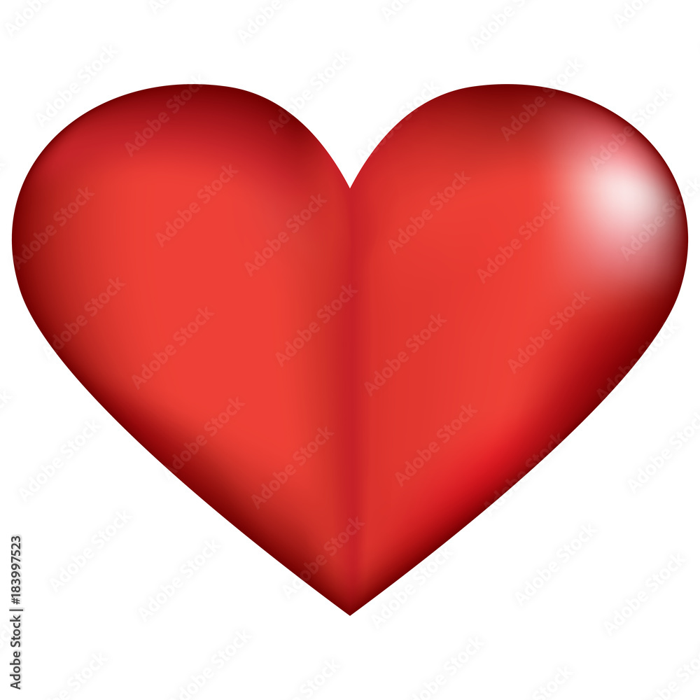 Vector illustration of Heart