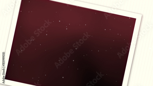 Gentle Snow Photo Frame Overlay
