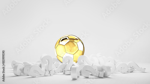 golden silver soccer footba...