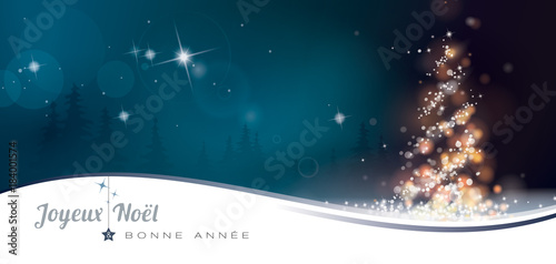 CARTE DE VOEUX joyeux Noël