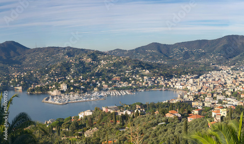 Rapallo view - Tigullio gulf - Ligurian sea - Liguria - Italy