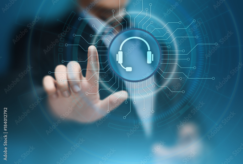 Technical Support Center Customer Service Internet Business Technology Concept Technical Support Center Customer Service Internet Business Technology Concept