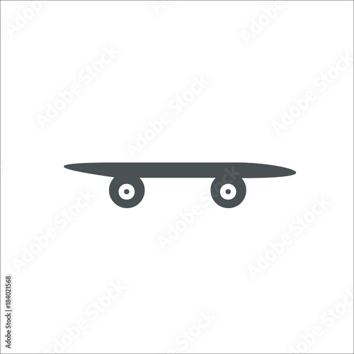 Skateboard icon. Vector Illustration