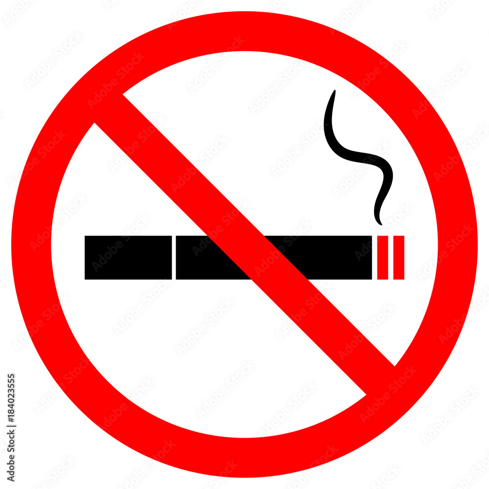 NO SMOKING sign NO SMOKING sign