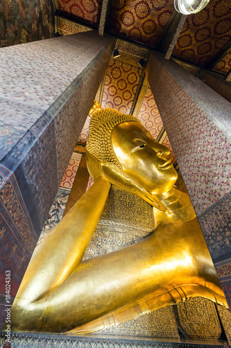 Big Buddha in Wat Po, Bangkok Thailand